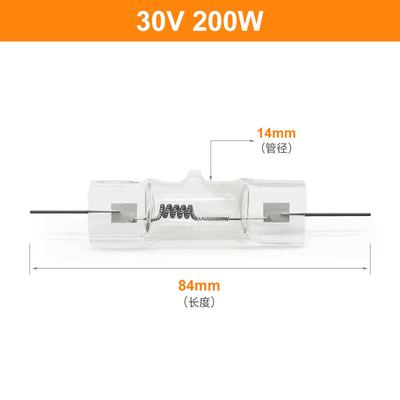 30V 200W μικρός αλόγονου βολβός αλόγονου χαλαζία λαμπτήρων 250W επίδειξης οπτικός