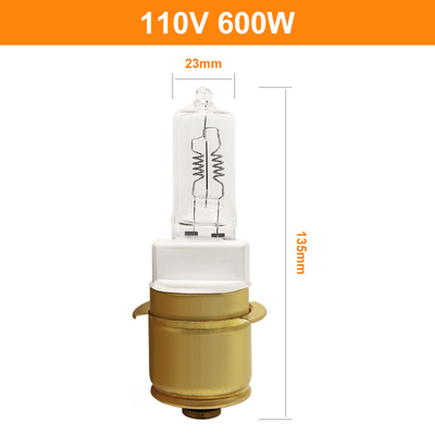 110V βολβός αλόγονου 600 Watt για τους ελαφριούς κινητήριους προβολείς P40s/41 αλόγονου χαλαζία ουρών αυτοκινήτων