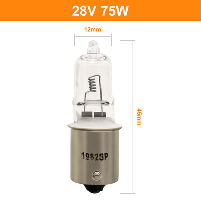 1982SP 28V 75 λάμπες φωτός ναυσιπλοΐας αεροσκαφών αερολιμένων βολβών αλόγονου Watt