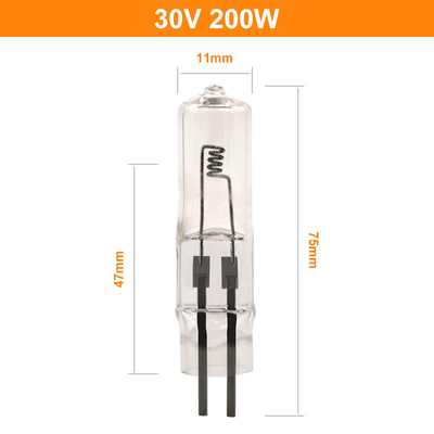 30V βολβός αλόγονου 200 Watt 2 λαμπτήρας 4000lm κρυστάλλου επίδειξης φωτισμού καρφιτσών