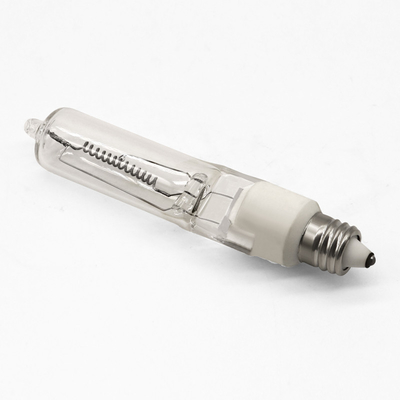 Μίνι μπορέστε E11 120v 250 λάμπες φωτός αλόγονου Dimmable λαμπτήρων χαλαζία Watt