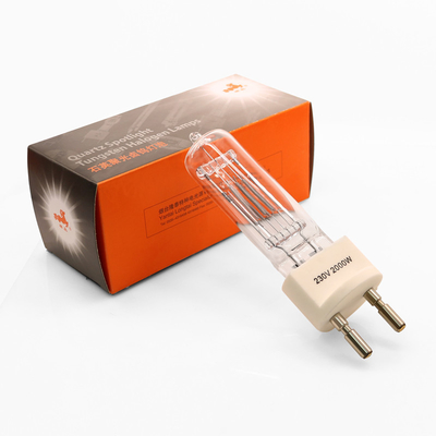 230v 2000 βάση λαμπτήρων λαμπών φωτός G22 χαλαζία Watt