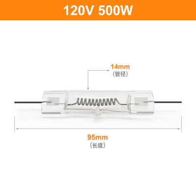 120V διπλή τελειωμένη λάμπα φωτός εργασίας αλόγονου βολβών αλόγονου 500w