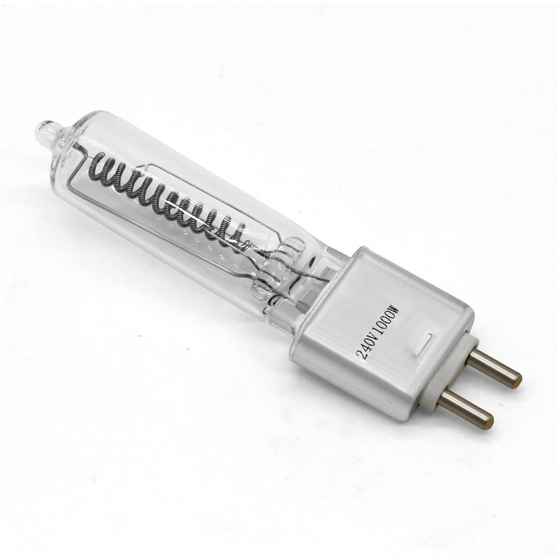 1000w 240v 2 βάση 3200K προβολής G9.5 φωτογραφιών θεάτρων βολβών αλόγονου καρφιτσών
